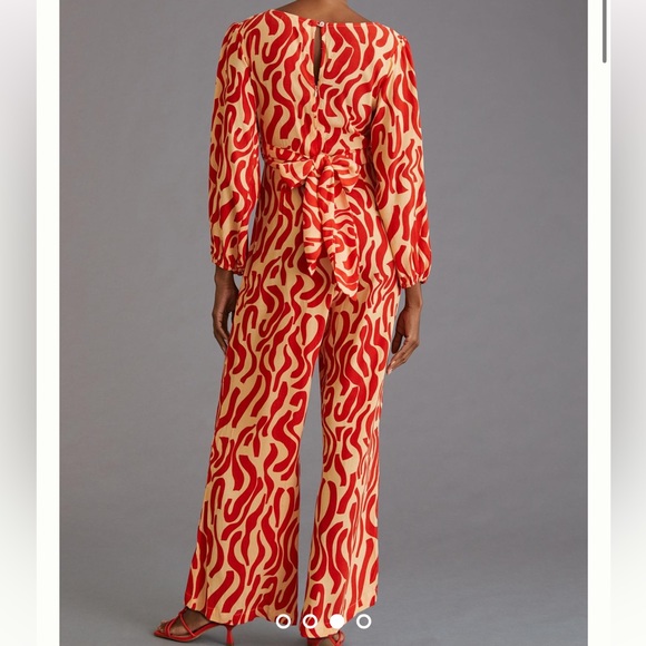 *Anthropologie Faithfull Betina Petite Jumpsuit - Picture 3 of 5